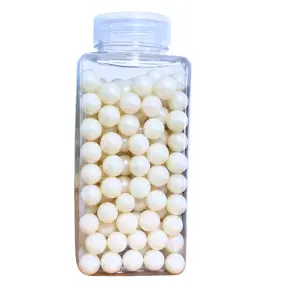 Perle / Perlute din zahar 10mm - Alb Sedef - 250 gr - Dr. Gusto