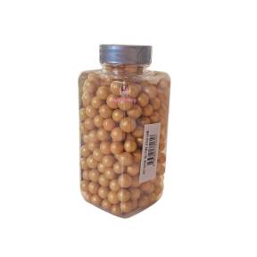 Perle / Perlute din zahar 10mm - Auriu - 250 gr - Dr. Gusto
