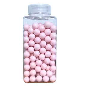 Perle / Perlute din zahar 10mm - Roz Bebe - 250 gr - Dr. Gusto