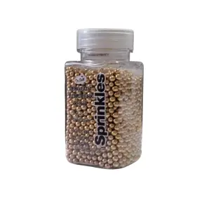 Perle / Perlute din Zahar Auriu - Nr 1 - 100g - Dr. Gusto