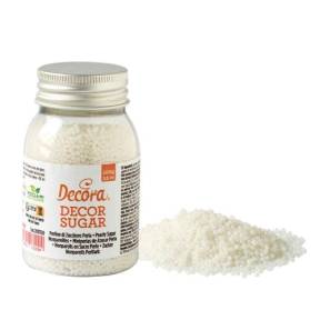Perle Zahar - Alb Perlat - 2mm - 100 gr - Decora