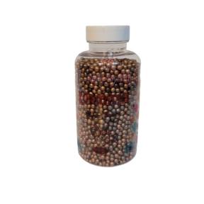 Perlute din Ciocolata 4 mm - Cupru / Fildisi Bronz - 200g - Korinitta