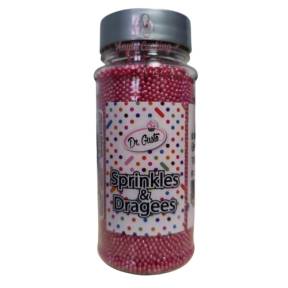 Perlute din Zahar 2 mm - Bordo - 90 gr - Dr Gusto