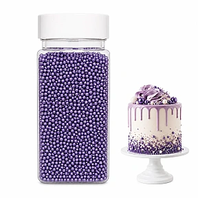 Perlute din Zahar 2 mm Mov / Purple - 100 gr - Dr Gusto