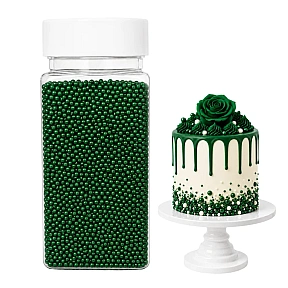 Perlute din Zahar 2 mm - Verde inchis / Green - 100 gr - Dr Gusto