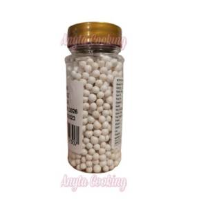 Perlute din Zahar 4mm - ALB / White - 90 gr - Dr Gusto
