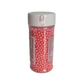 Perlute din Zahar 4 mm - Roz / Pembe  - 90 gr - Dr Gusto