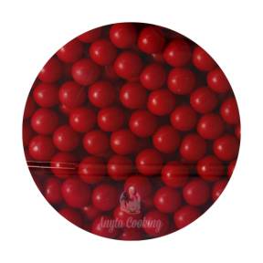 Perlute din Zahar 8 mm - Burgundy - 1kg - Dr Gusto