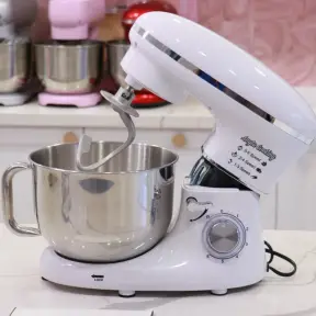 Robot de Bucătărie Mixer cu bol de 6.2 L - 1500W - Alb - Anyta Cooking