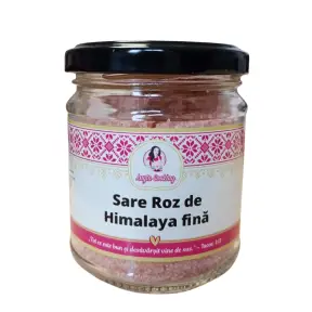 Sare Roz de Himalaya Fina 100% naturala - 200g - Anyta Cooking