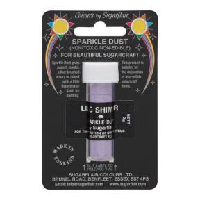 Sclipici decorativ necomestibil -2 gr - Liliac strălucitor / LILAC SHIMMER - Sugarflair