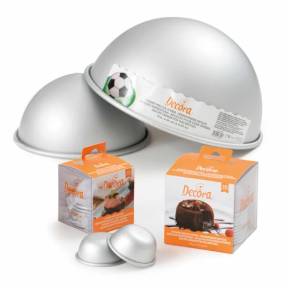 Set 10 forme de copt Lava Cake - Ø 7x3,5 cm - Decora