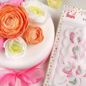 Set 2 buc Decupator din plastic- RANUNCULUS- FMM