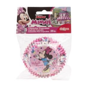 Set 25 buc Hartie pentru briose - Minnie Mouse - 5x3CM - Dekora