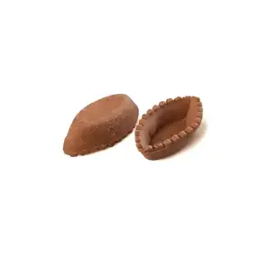 Set 250 buc coji pentru minitarte - Barcute Cacao, 6-7 cm - Ø 67mm