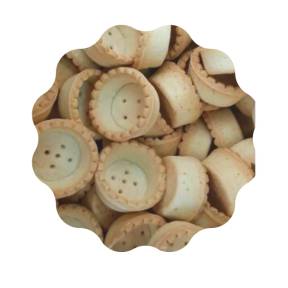 Set 300 buc coji pentru minitarte-Rotunde Vanilie - Ø 44mm - Anyta Cooking