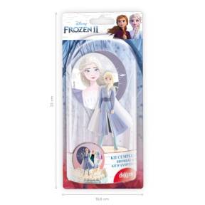 Set 3 buc Figurina necomestibila - Elsa Frozen 2 - Dekora