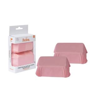 Set 36 buc Forme de copt 80X50X32MM -ROZ- Decora