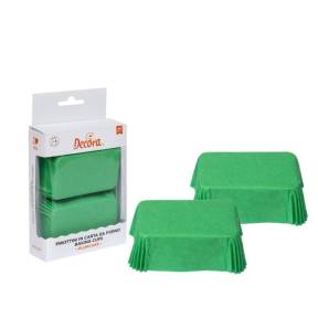 Set 36 buc Forme de copt 80X50X32MM -VERDE- Decora