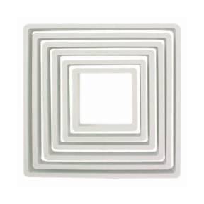 Set 6 Decupatoare din Pastic Patrate - PME