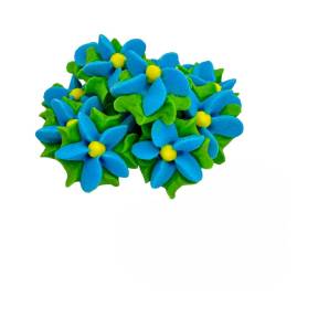  Set decor comestibil - „Floare de padure bleo"  -  Anyta Cooking 