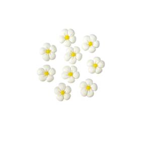  Set decor comestibil - „Flori de mătase albe" - Anyta Cooking 