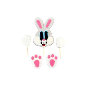  Set decor comestibil - "Iepuraș 2D"  Anyta Cooking 