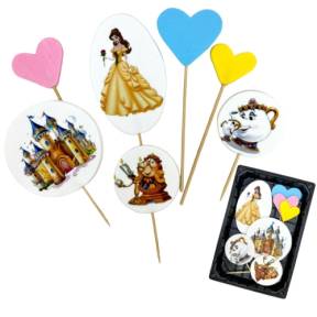  Set decor comestibil -  "Printesa Belle TOP" - Anyta Cooking 