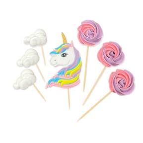  Set decor comestibil - "Unicorn 2D" - Anyta Cooking 