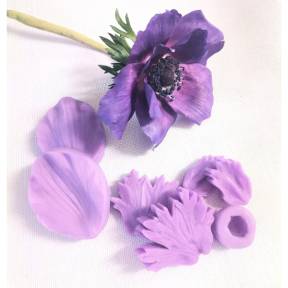 Set Veinere Modelare Floare Anemona