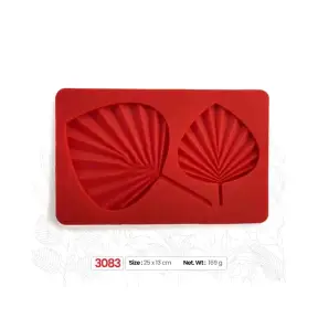 Mulaj din silicon Frunze - (M3083) - 25 x 13 cm - Anyta Cooking