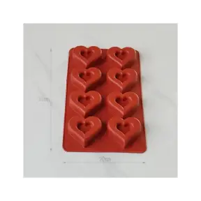Mulaj din silicon Inima (SAV22) - 18x28 cm - Anyta Cooking