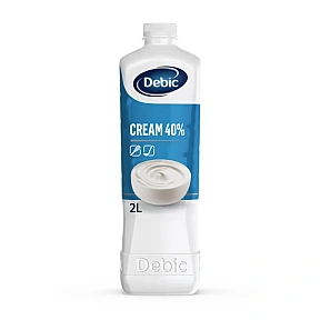Smantana fara zahar pentru frisca si gatit 40% - 2 L - Debic