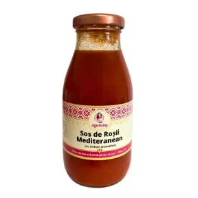 Sos de rosii Mediteranean natural cu ierburi aromatizante - 250g - Anyta Cooking