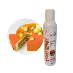 Spray Alimentar CATIFEA-VELVET-250 ml-Portocaliu/Orange-Dr Gusto