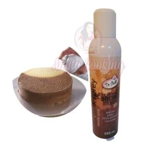 Spray Colorant Metalizat 250 ml - Maro/Brown - Dr Gusto - Anyta Cooking