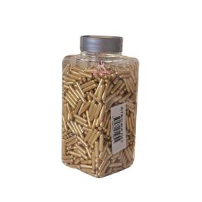 Sprinkles Rods-Decor Zahar Tije - 250 gr - Auriu/Altin - Dr Gusto