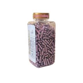 Sprinkles Rods-Decor Zahar Tije - 250 gr - Mov - Dr Gusto