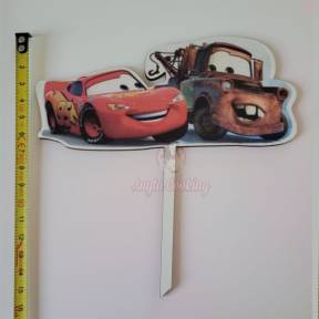 Topper Tort ,Cars, MDF - Anyta Cooking