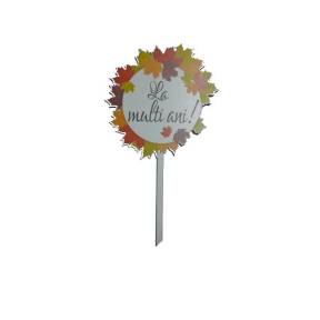 Topper pentru tort La Multi Ani