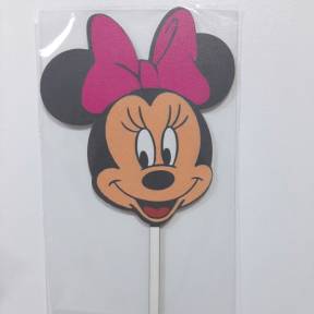 Topper Tort Minnie Mouse ,MDF - Anyta Cooking