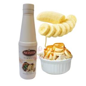 Topping ,sirop de Banane - 1 litru - Meister