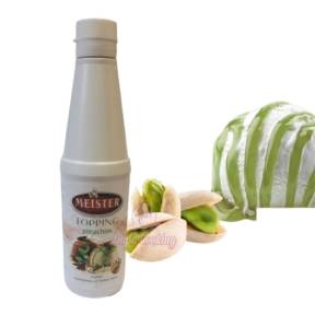 Topping ,sirop de Pistachios/Fistic - 1 litru - Meister