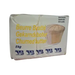 Unt nesarat cu 82% grasime Extra calitate - 5 kg - Baratte