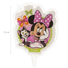 Lumanare tort MINNIE MOUSE 7,5cm - Dekora