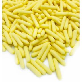 Yellow Rods Dull - 90g  - Happy Sprinkles (Fara E171)