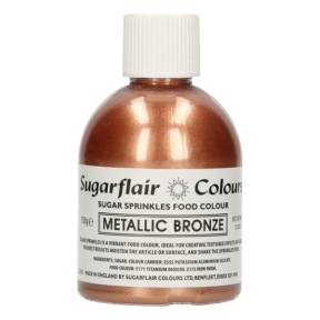 Zahar Fin Sclipicios -100 GR – BRONZ/BRONZ – Sugarflair