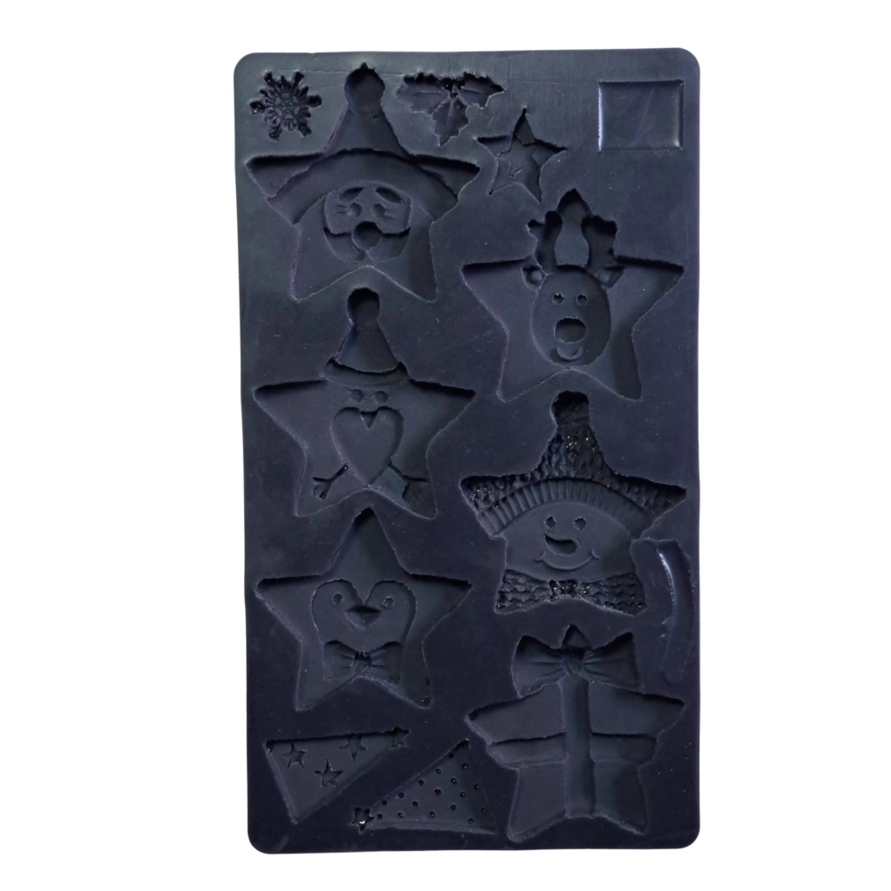 Mulaj din silicon Stea Craciun - 20.5x11cm - Cesil