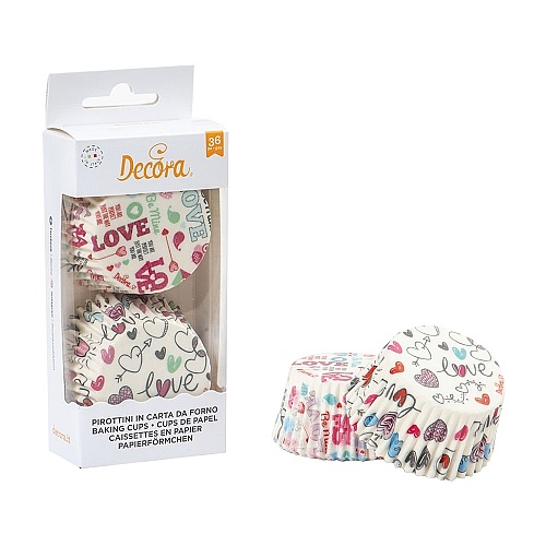 Set 36 buc Forme pentru copt briose - Decora - Anyta Cooking