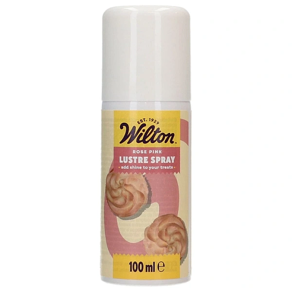 Spray comestibil Roz (Pink) &ndash; Lustre &ndash; 100 ml &ndash; Wilton